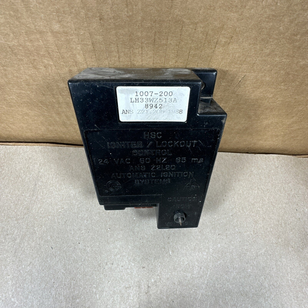 🔥 Carrier Furnace Control Circuit Board 1007-200 Ign Lockout LH33WZ513A. (E13)