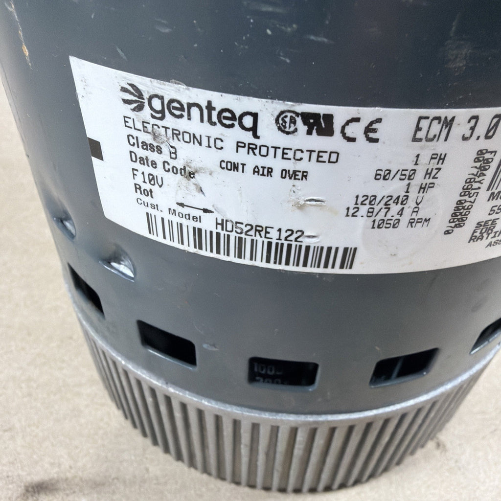 🔥 Genteq ECM 3.0 HD52RE122 Blower Motor 5SME39SXL3008A. GC07  3.0.  1HP