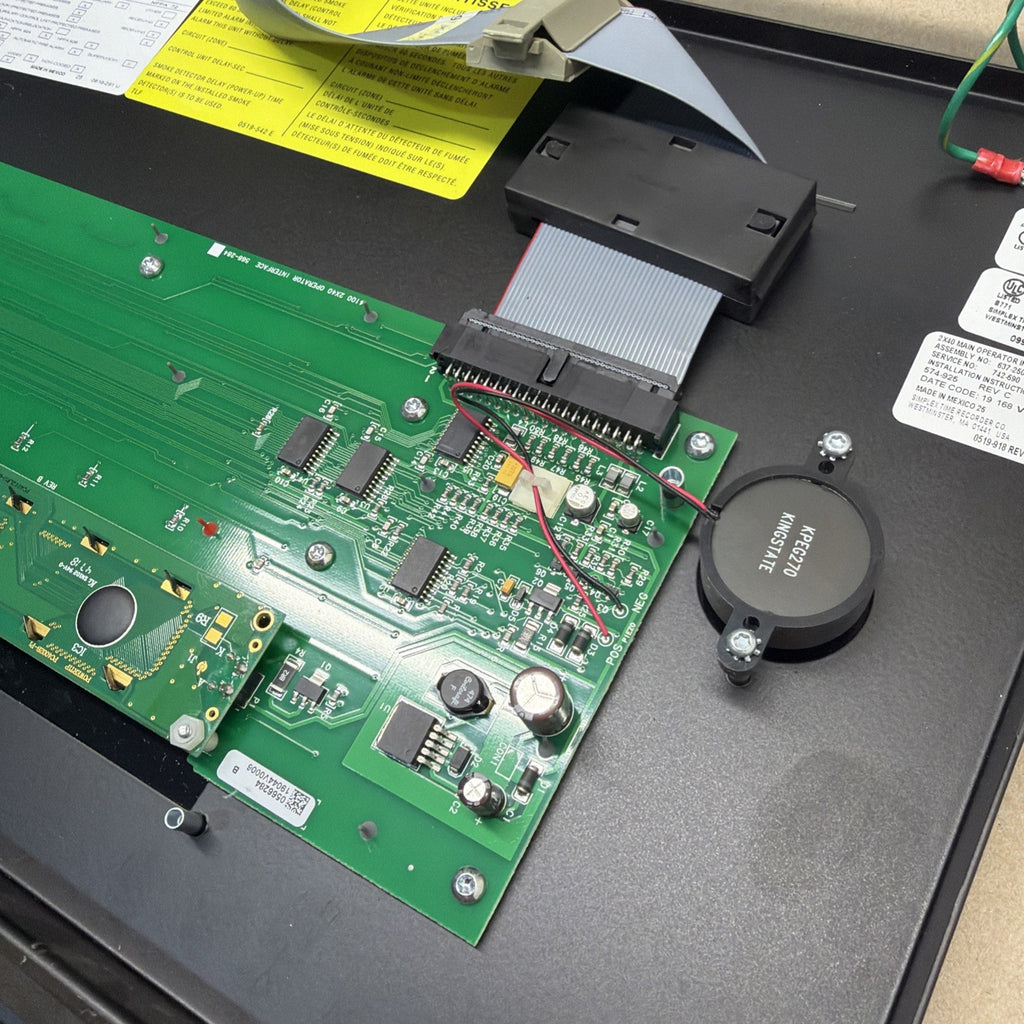 TESTED✅ Simplex 637-250 Master Operator Interface for 4100U/ES Panel 4100-9111