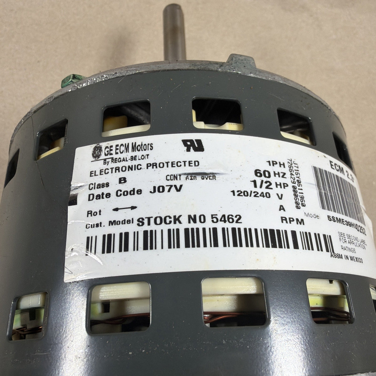 TESTED🔥 ECM 1/2HP Blower Motor Controller GE 5SME39HL0902 230V CCW CN03