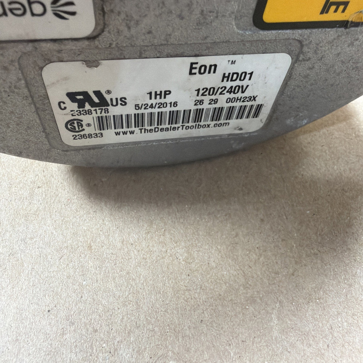 🔥 Genteq EON Motor  Module 5SEA39RLV5504 TRANE D344717P05 CCW. HD01 1HP