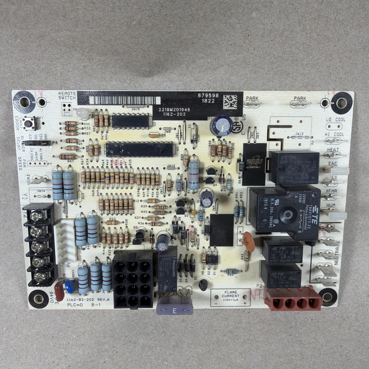 TESTED✅ York Coleman Furnace Control Board 1162-202  1162-83-202 879598