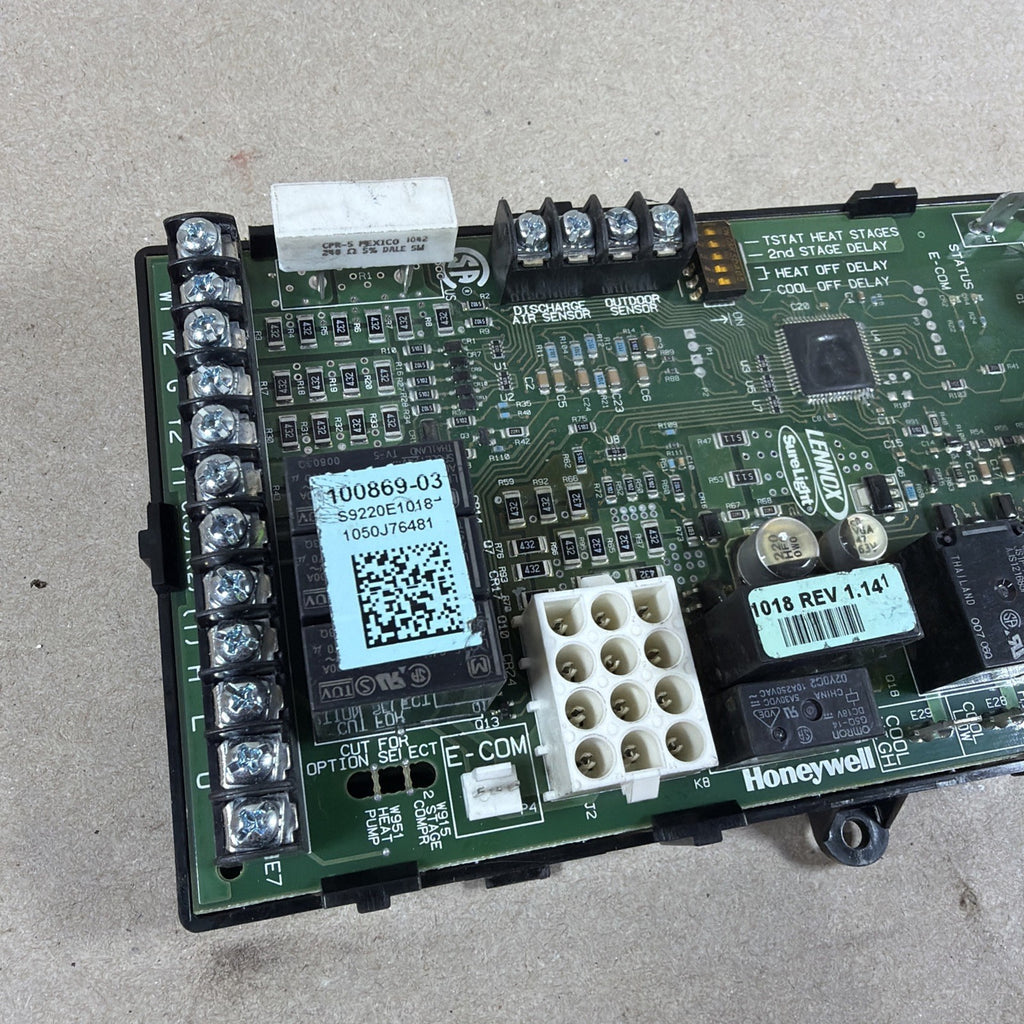 TESTED🔥 Honeywell S9220E1018 Ignition Control Circuit Board 2 Stage 100869-03