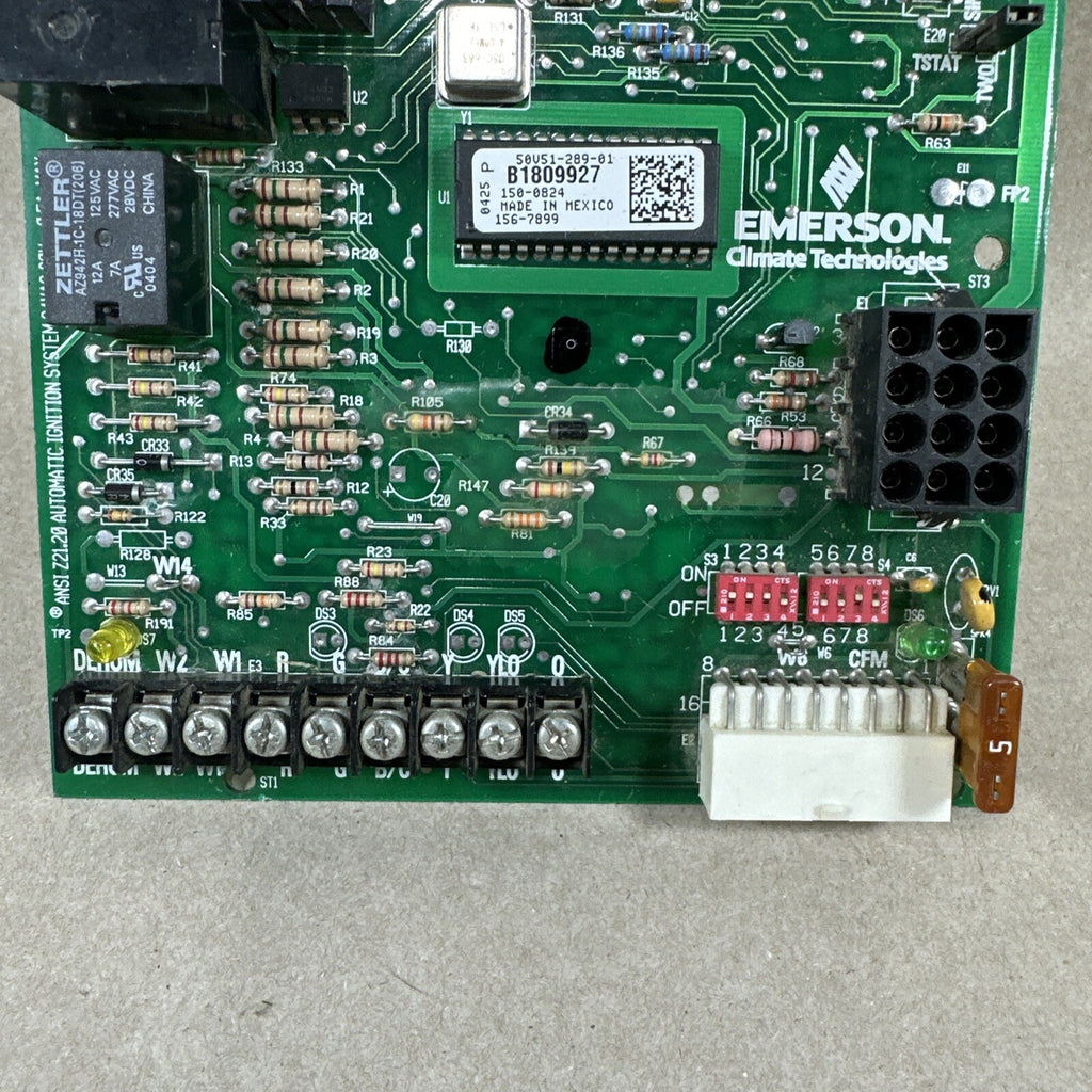 TESTED 🔥 WHITE RODGERS B1809927 / 50V51-289-01 INTEGRATED FAN CONTROL (F109)