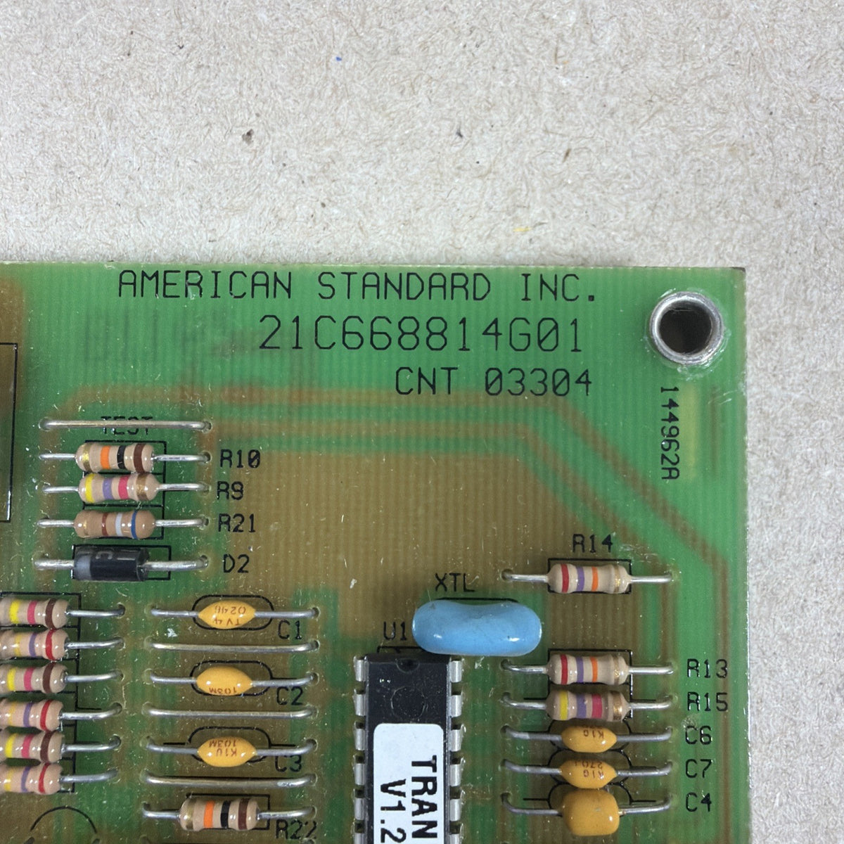 🔥🔥 Trane American Standard 21C668814G01 Control Circuit Board CNT 03304 (C83