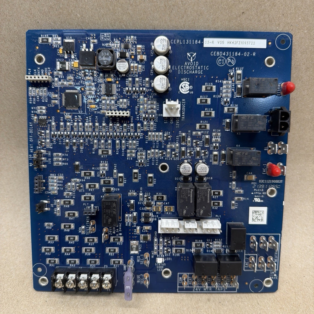 Carrier HK42FZ109 V05 Control Circuit Board CEPL131184-03-R CEBD431184-02-R