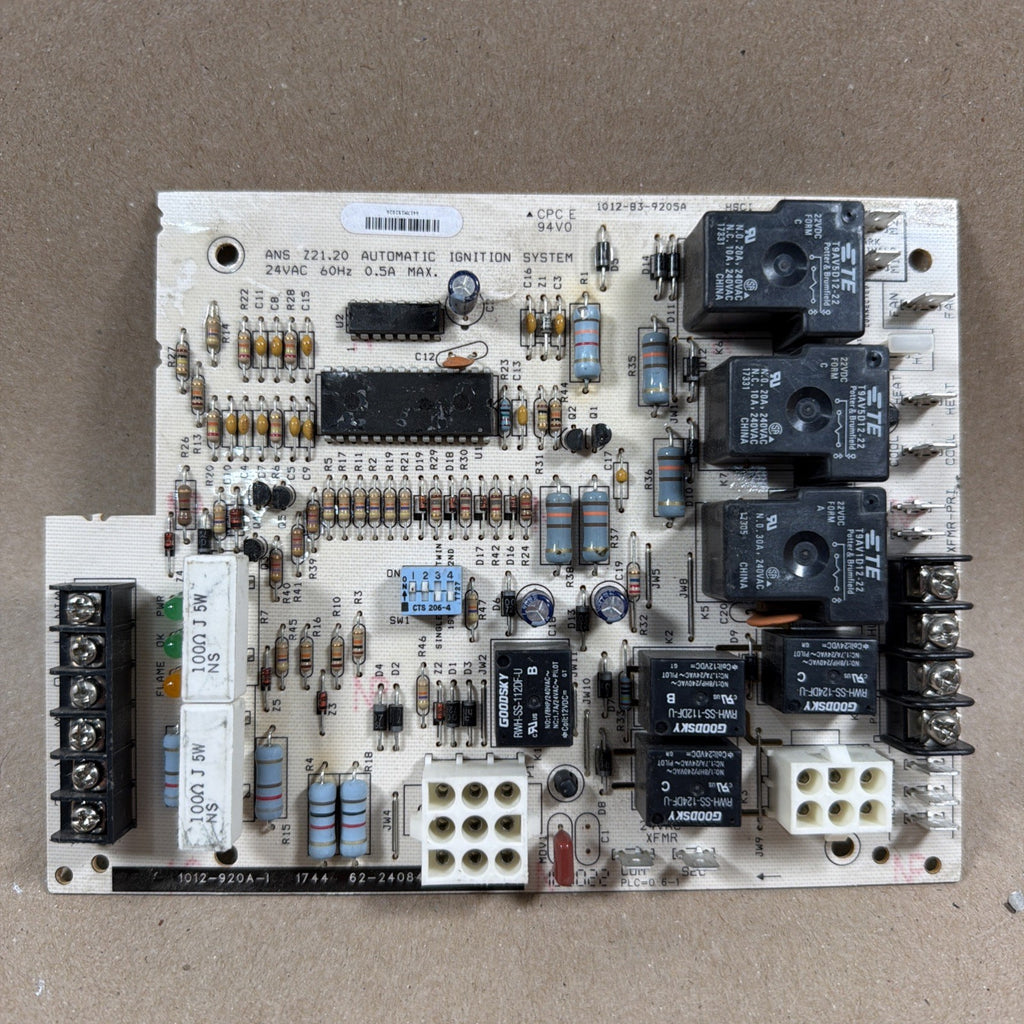 TESTED🔥 1012-920A-1   62-24084-02    1012-83-9205A HVAC Circuit Board