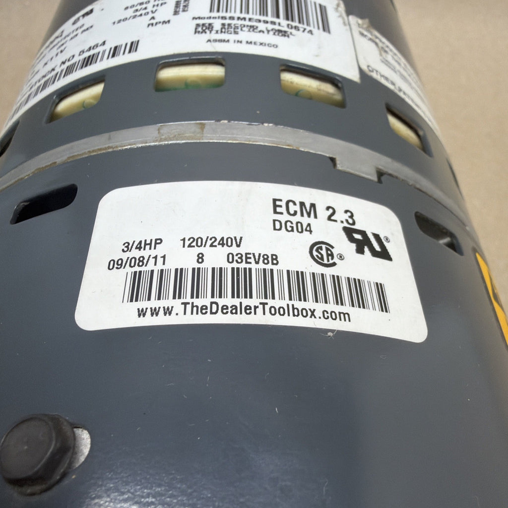 ✅ Trane 5SME39SL0674 3/4HP ECM 2.3 DG04 Genteq Blower Motor CCW 120/240V