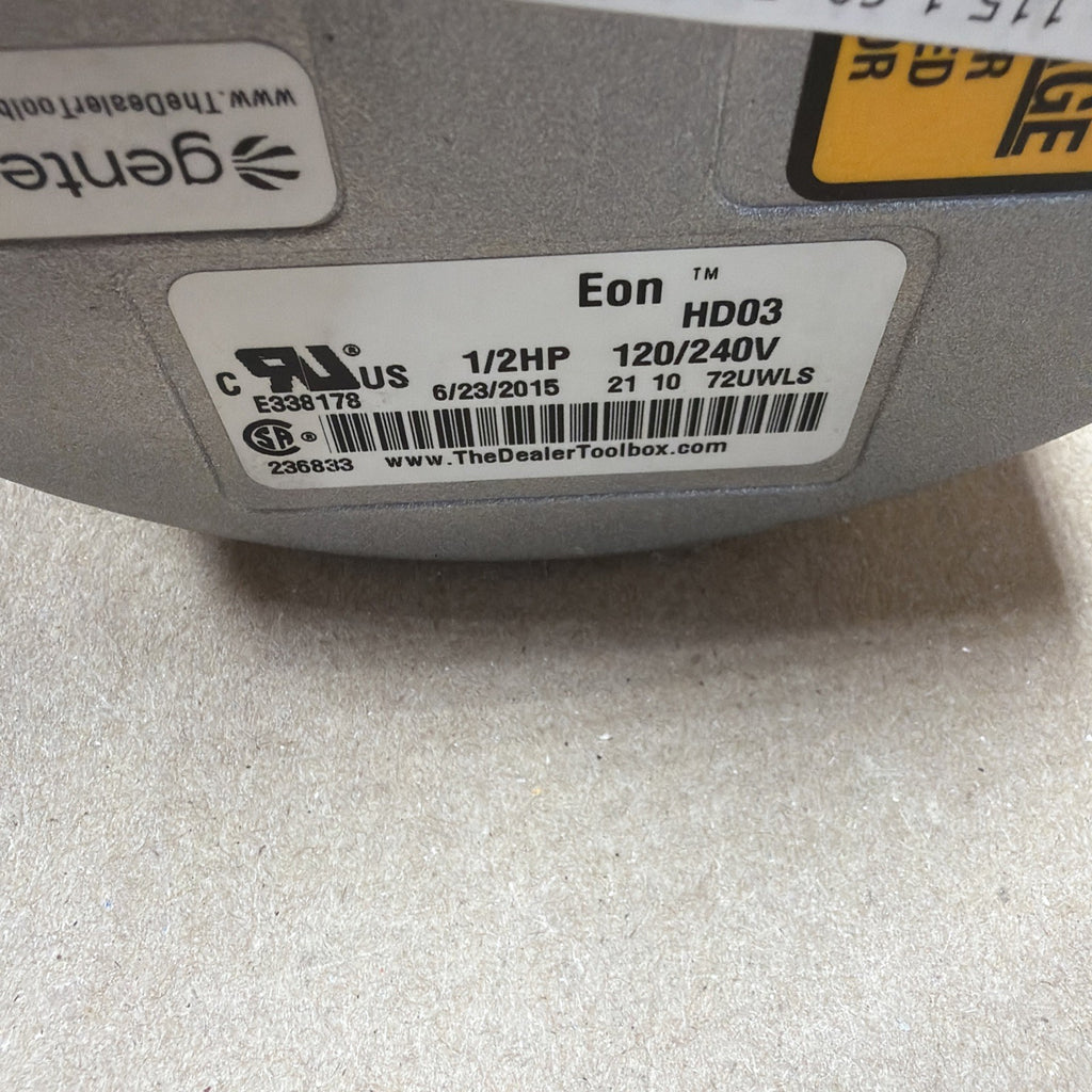 🔥 Genteq Eon 5SME39GLV5001 Programmable Motor 1/2hp 115V  987152  HD03 CCWLE