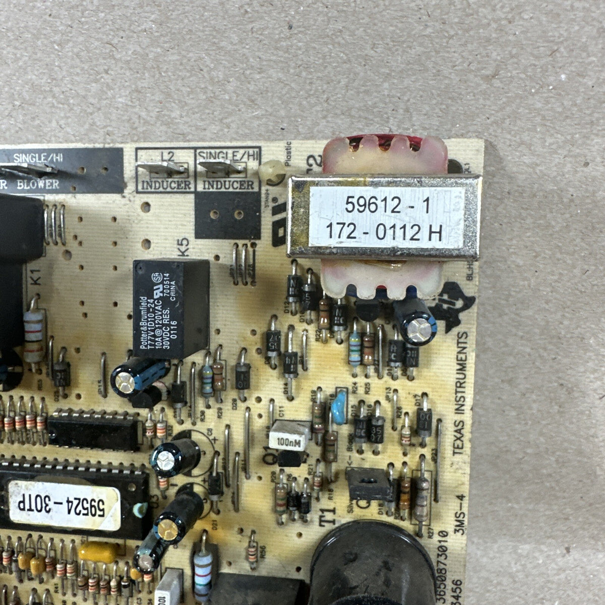 CNT03458 / 59612-1  / X13650875010   Control Circuit Board HVAC.  59524-3 (L430)