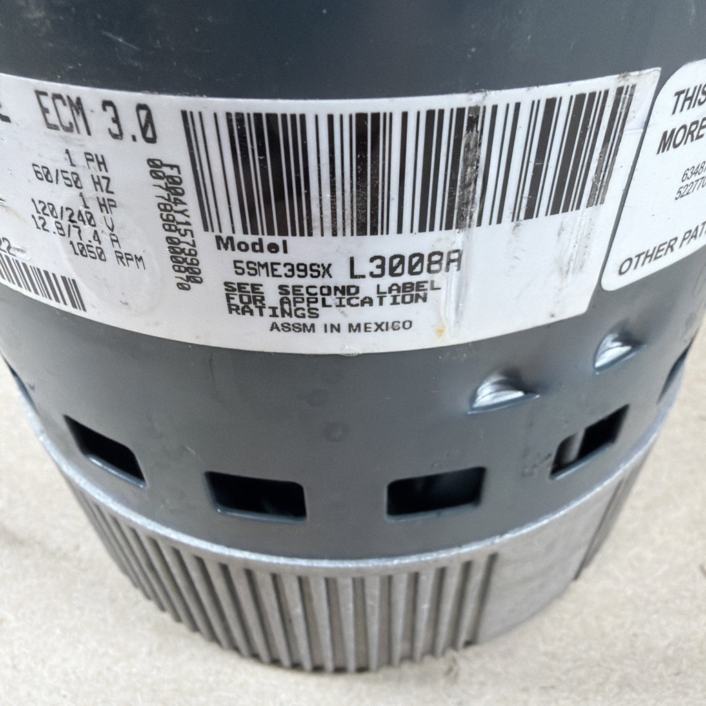 🔥 Genteq ECM 3.0 HD52RE122 Blower Motor 5SME39SXL3008A. GC07  3.0.  1HP