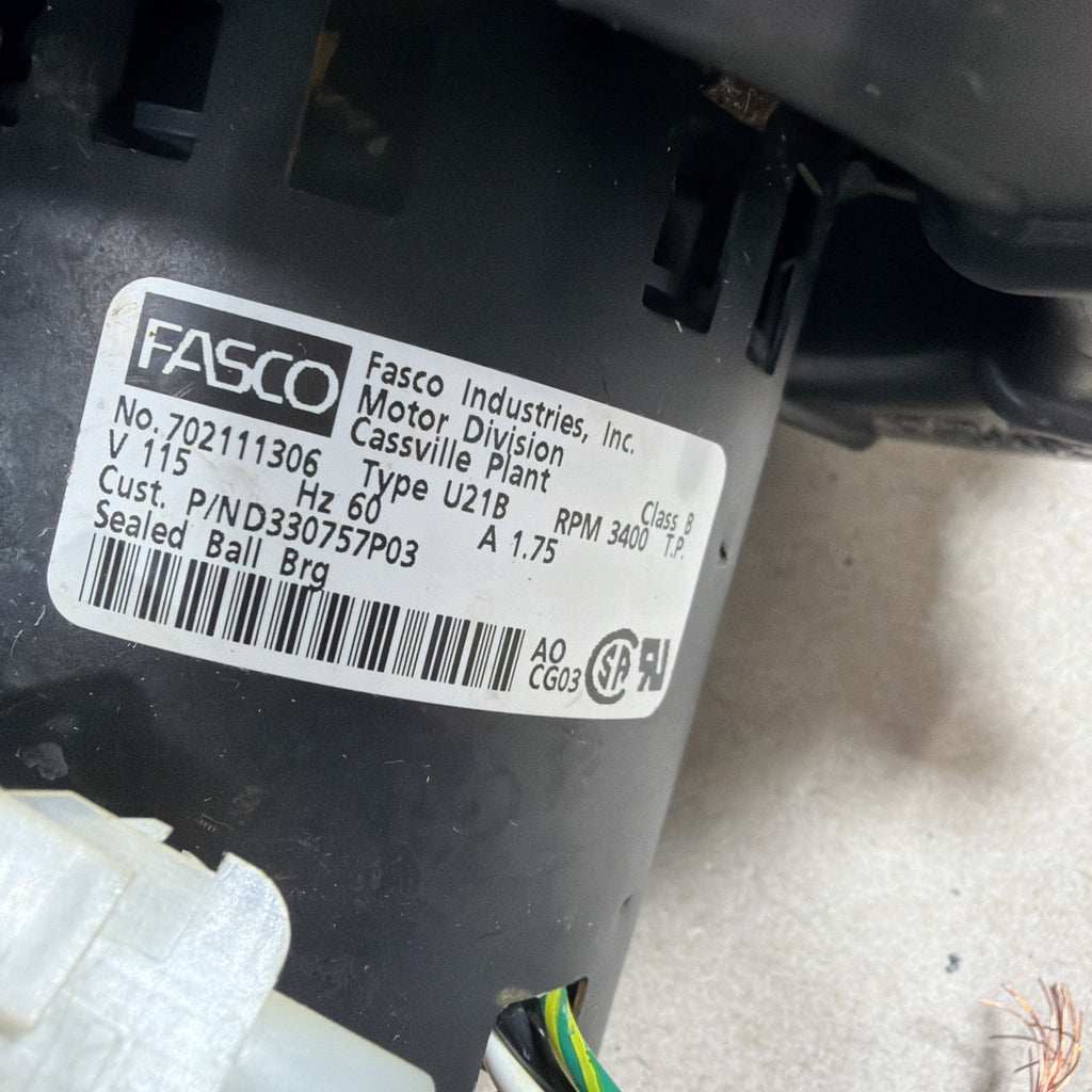 TESTED🔥 Fasco 702111306 Furnace Inducer Motor D330757P03 115V (B17)
