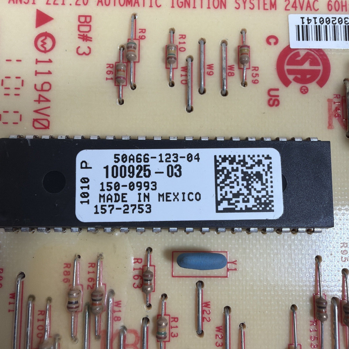 TESTED✅  Lennox 50A66-123-04 Furnace Control Circuit Board 100925-03