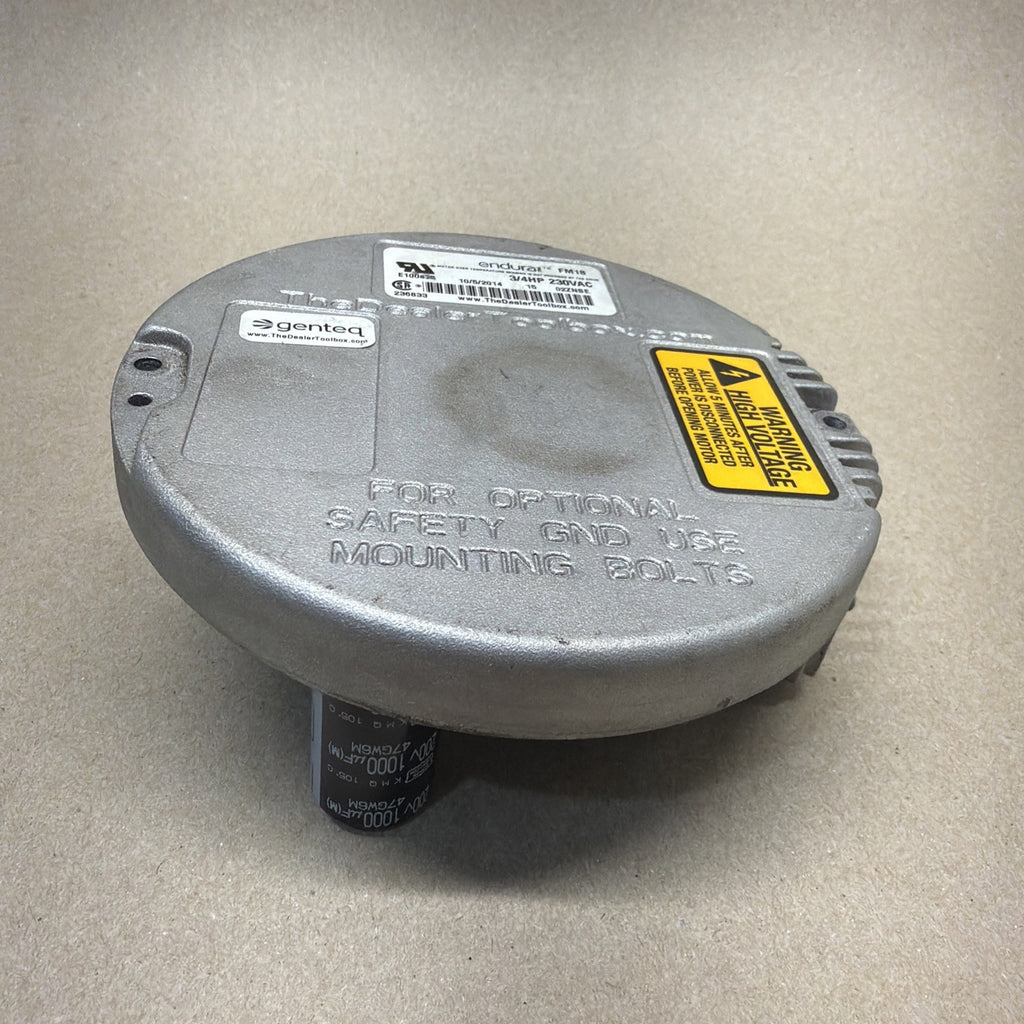 TESTED✅  Endura  Genteq FM18 230VAC 3/4HP  Module Motor  10/5/2014