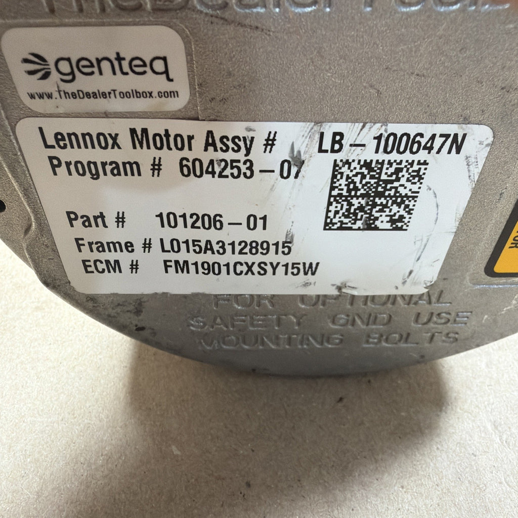 TESTED🔥 GE Genteq ECM X13 1/2 HP Blower Motor 5SME39HXL015A 430483 FM19