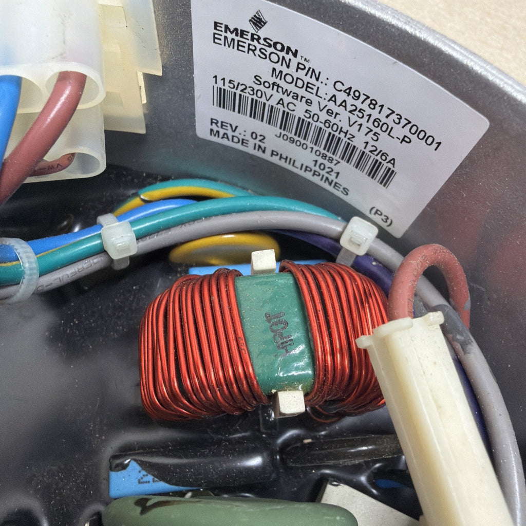 TESTED 🔥 EMERSON BLOWER MOTOR  M055PWCSW-0283  120/240V, 0131M00112
