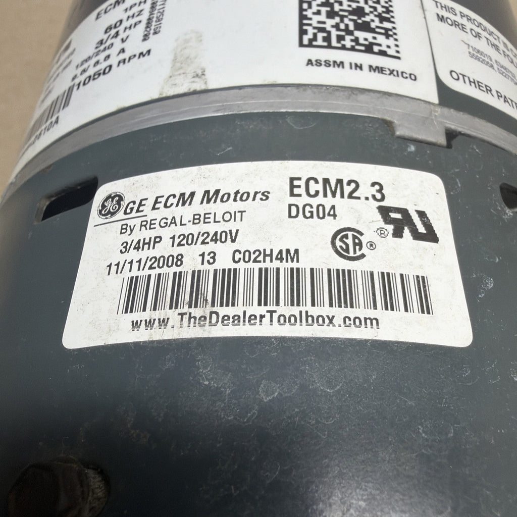 ✅ Trane 5SME39SL0674 3/4HP ECM 2.3 DG04 Genteq Blower Motor CCW 120/240V