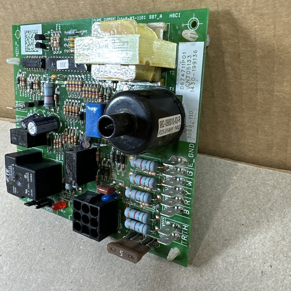 Trane American Standard D674712P01 Furnace Control Board 1068-83-1101.  (B403)