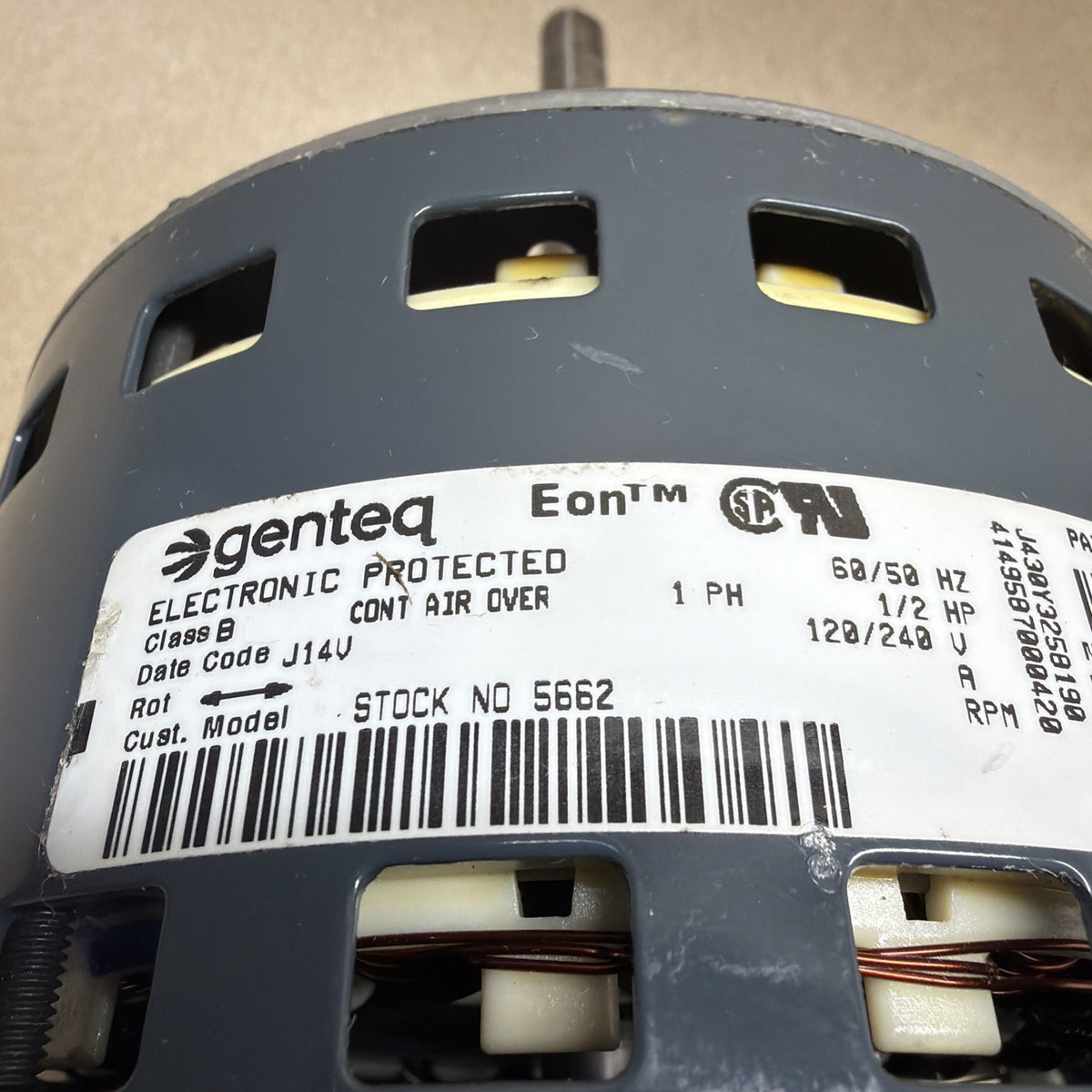 🔥 Genteq Eon 5SME39GLV5001 Programmable Motor 1/2hp 208/230V 988460 HD03