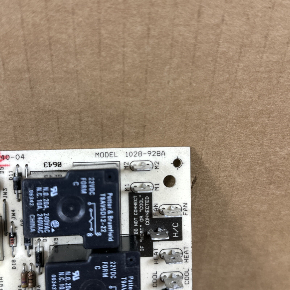 🔥🔥 RHEEM RUDD 1028-83-9282B Furnace Control Board 62-24140-04 1028-928 (C309)