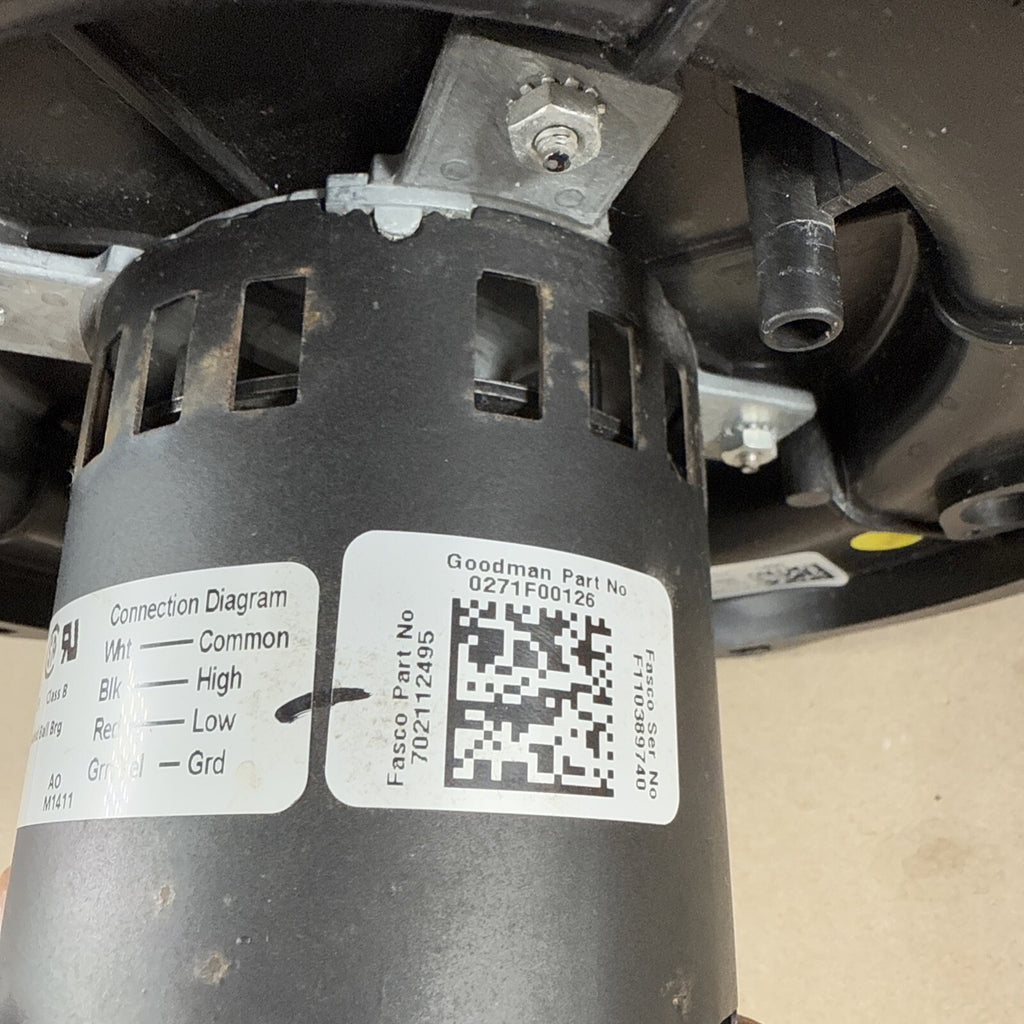 TESTED!!  OEM Goodman Draft Inducer Motor FXJ12495-31  702112495JS    (37)