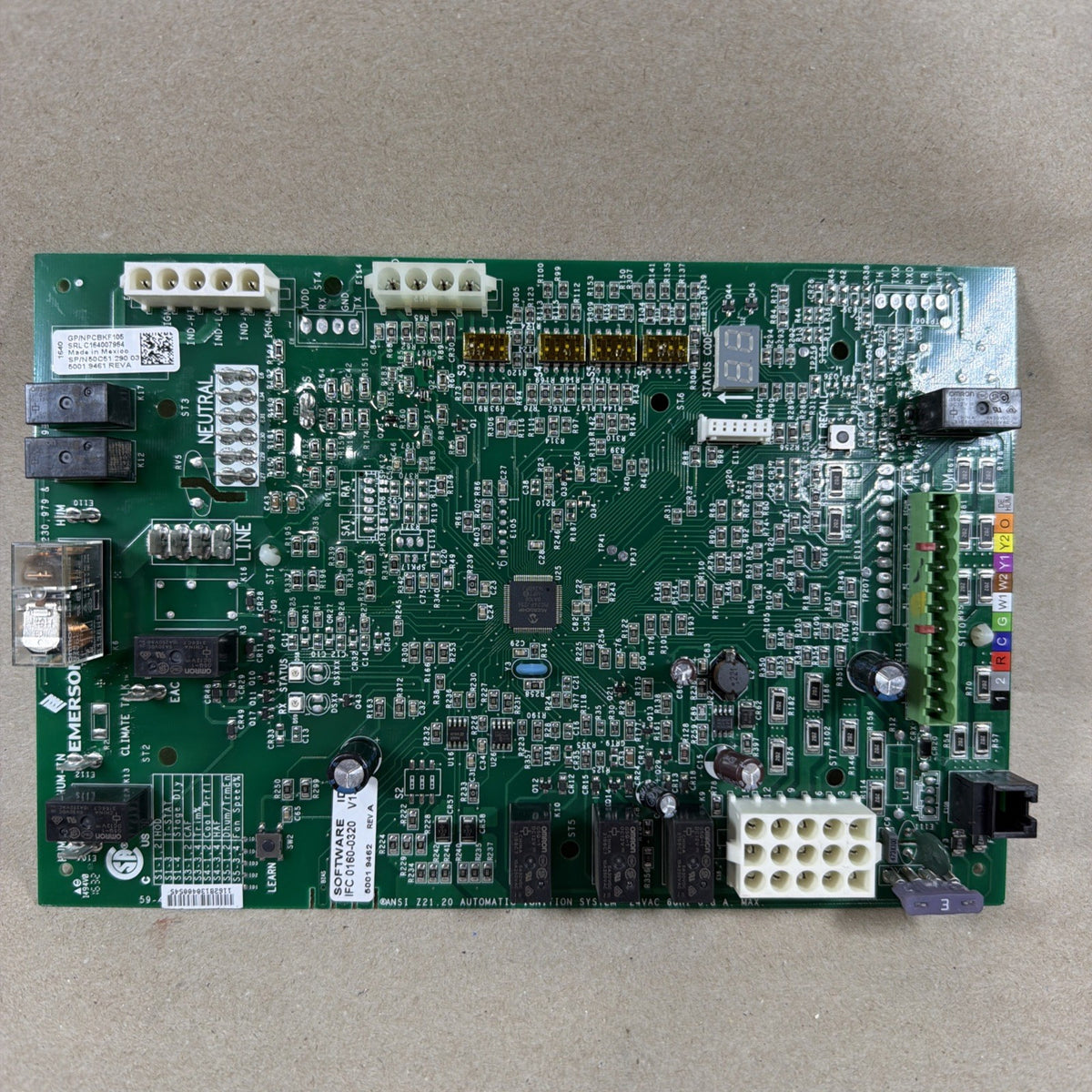 TESTED✅ PCBKF105 Goodman Amana 50V51-290-03 Furnace Control Circuit Board