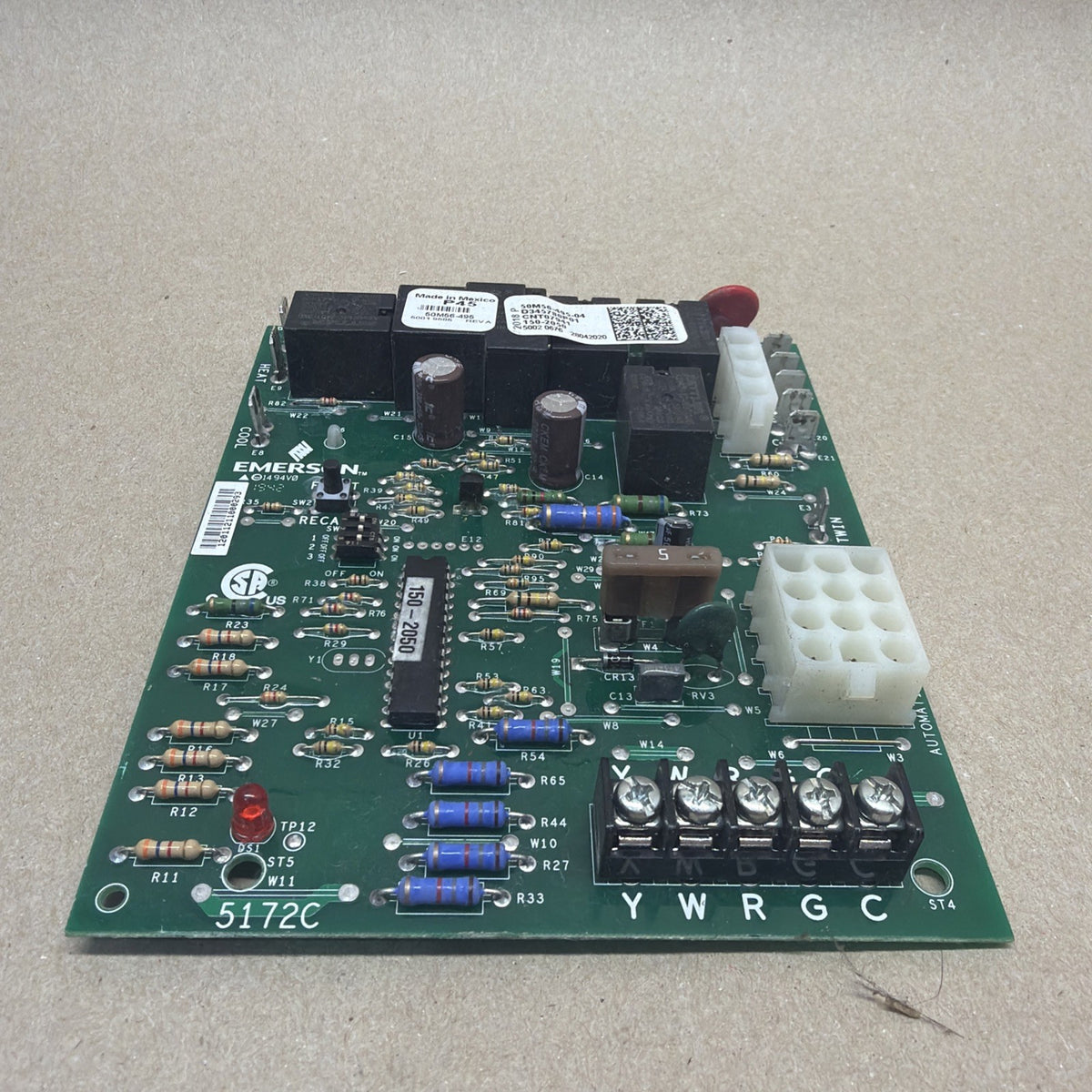 TESTED🔥. 50M56-495-04  Trane Furnace Control Board 50M56-495 D345780P01