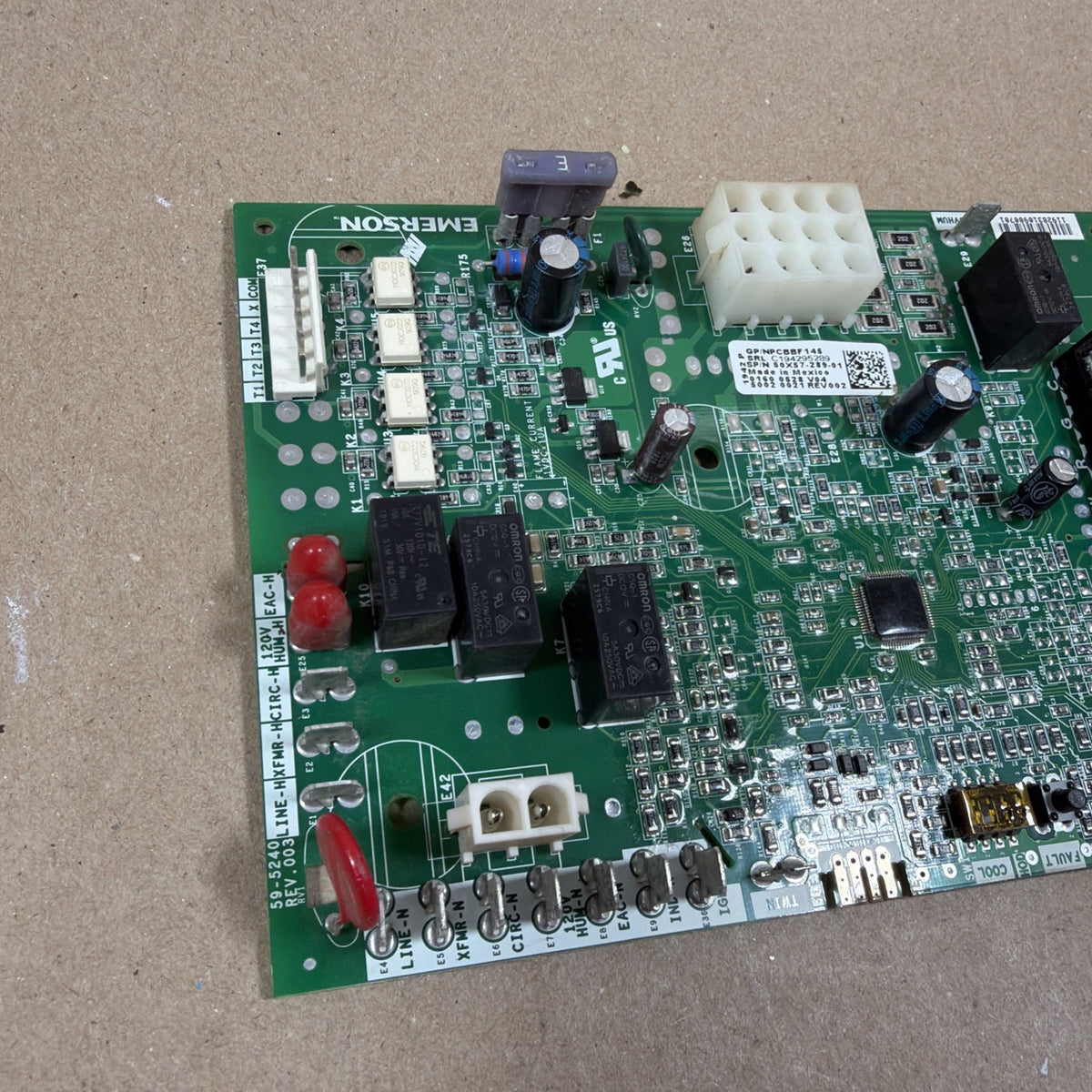 TESTED✅ OEM GOODMAN PCBBF163 FURNACE CONTROL BOARD HVAC 50X57-290-01