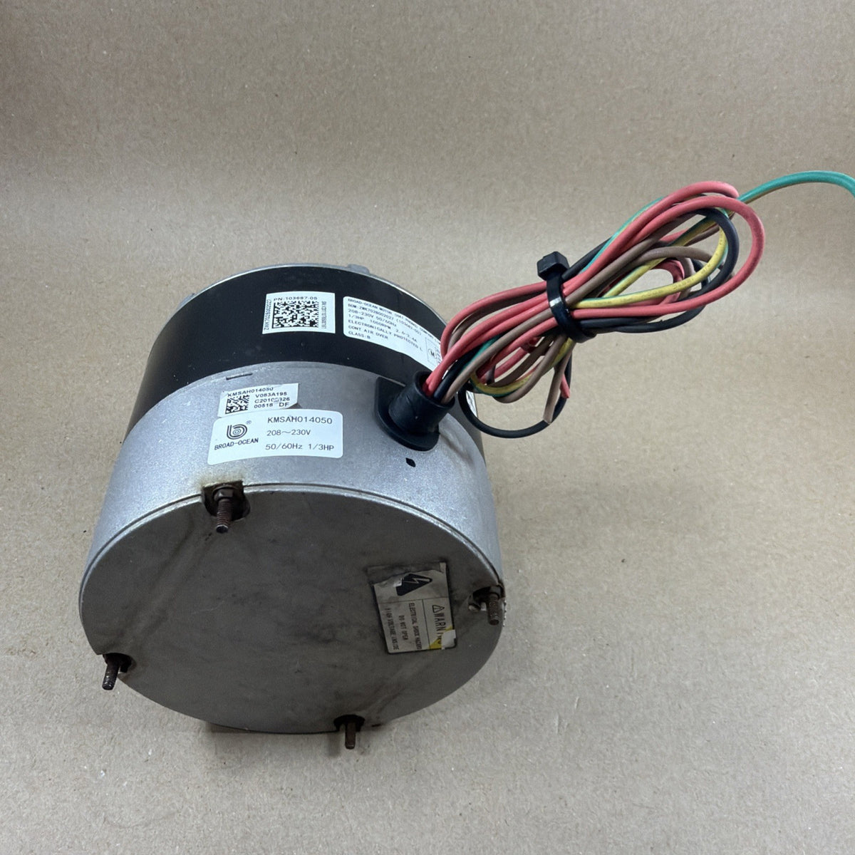🔥 BROAD-OCEAN ZWK702B002027 ECM Blower Motor 103687-05 230V 1/3HP KMSAH014050