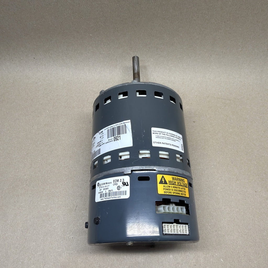 TESTED✅ GE 5SME39SL0921 Blower Motor 1HP.  120/240V ECM L06K003-20E. CP03