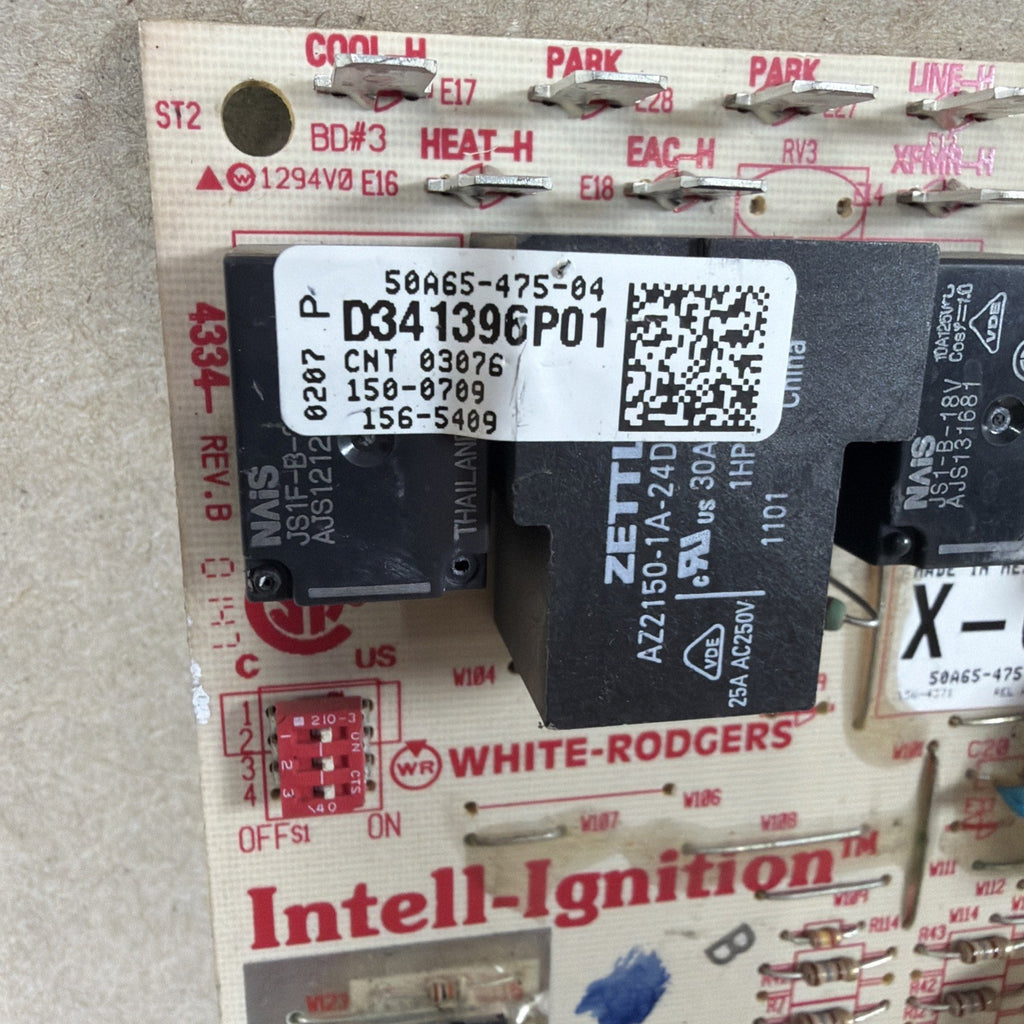 TESTED🔥 White Rodgers D341396P01 Furnace Control Circuit Board 50A65-475-04
