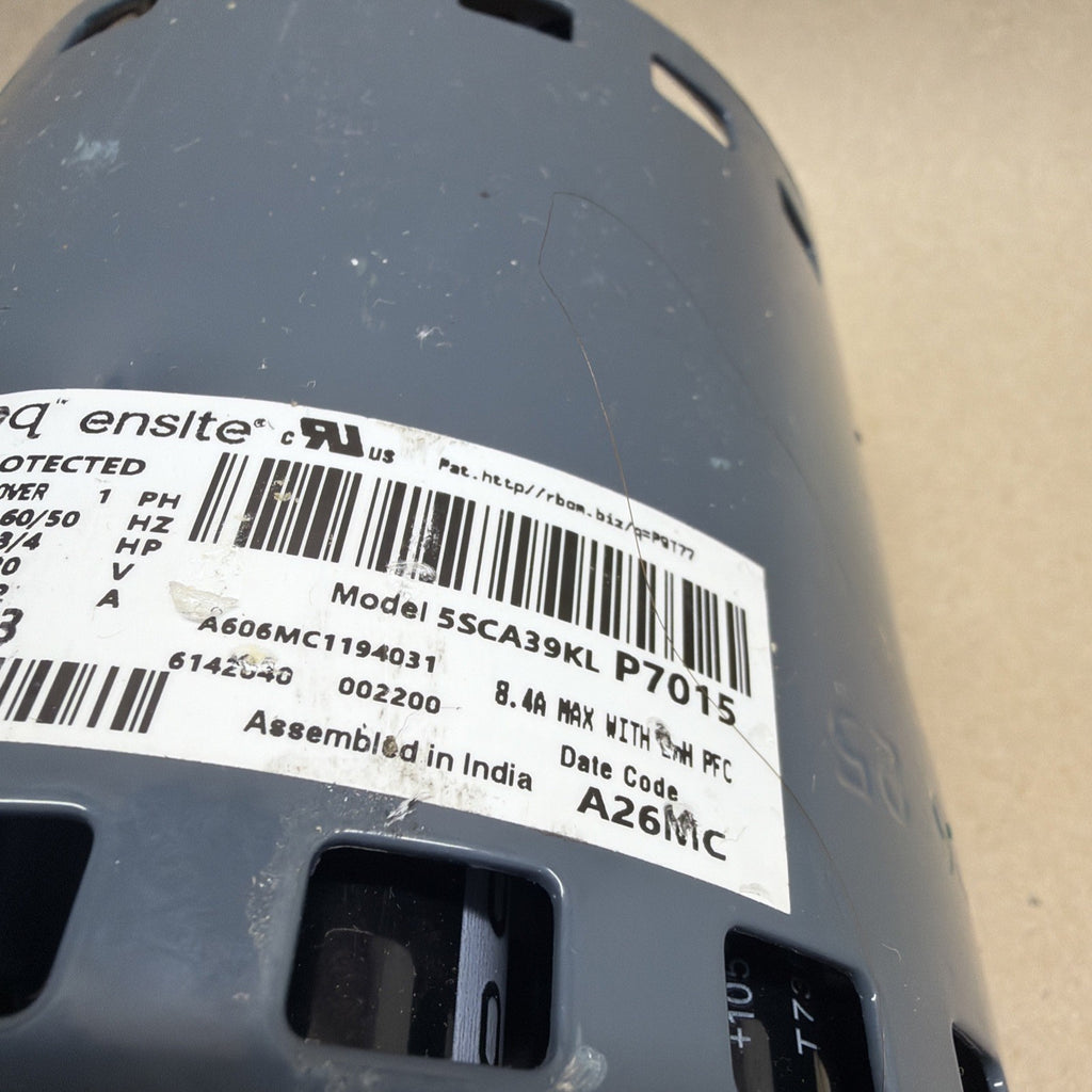 🔥 Genteq ensite 5SCA39KLP7015 ECM Blower Motor 3/4HP 120V 1PH D346724A05 KF02
