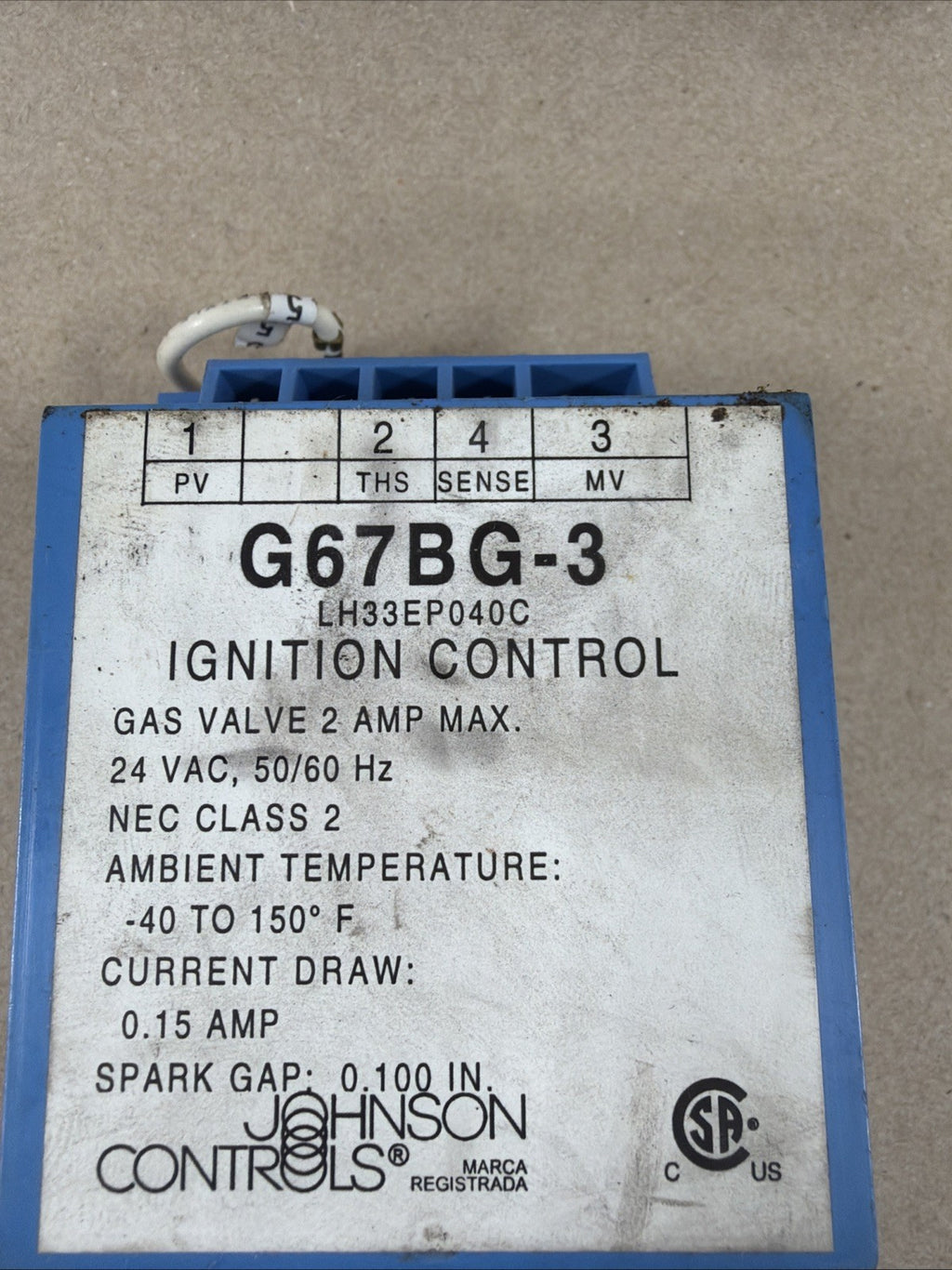 NEW🔥 Carrier Bryant Johnson Controls Control Board  G67BG-3 LH33EP040 (C39