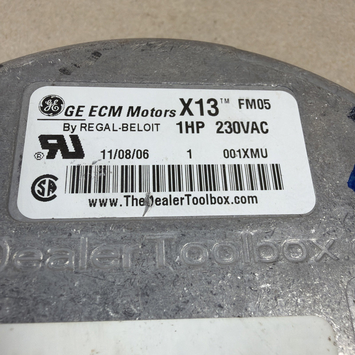 TESTED🔥 GE X13 ECM.  FM06  230VAC 3/4HP Motor Module 05/13/2006