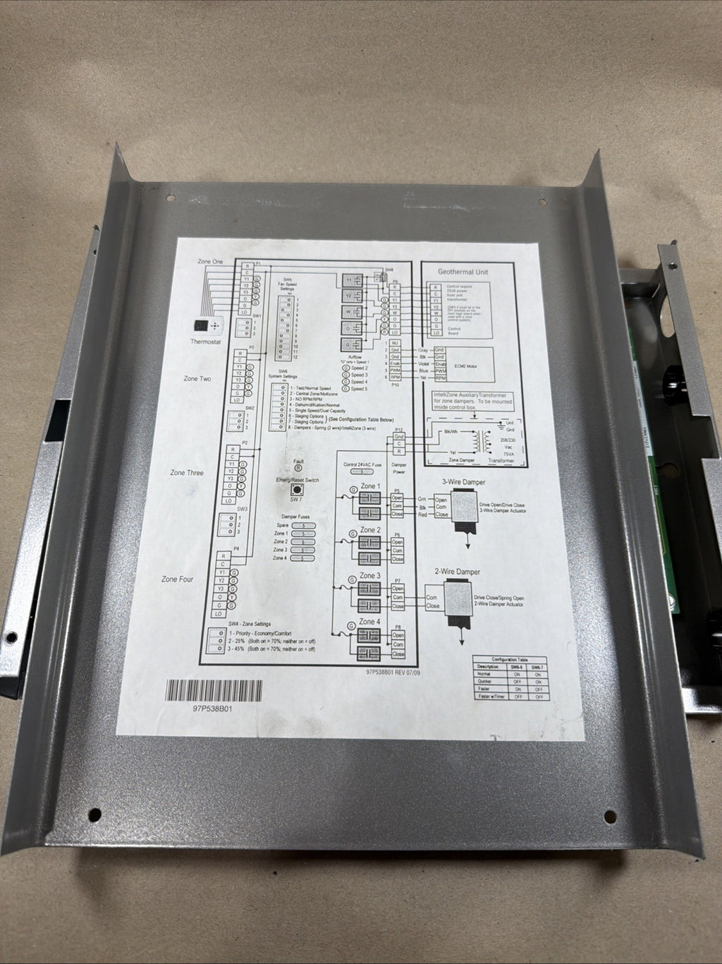 TESTED🔥 Water Furnace Zone Board 1086-83-1003A HSC1  1086-100A. 17P519A01