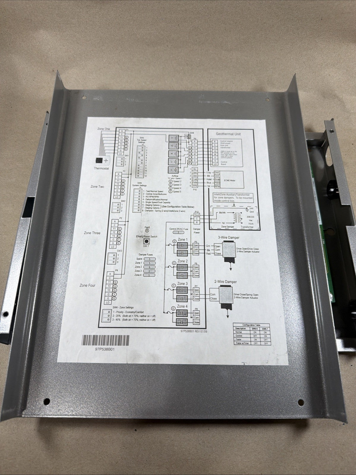 TESTED🔥 Water Furnace Zone Board 1086-83-1003A HSC1  1086-100A. 17P519A01