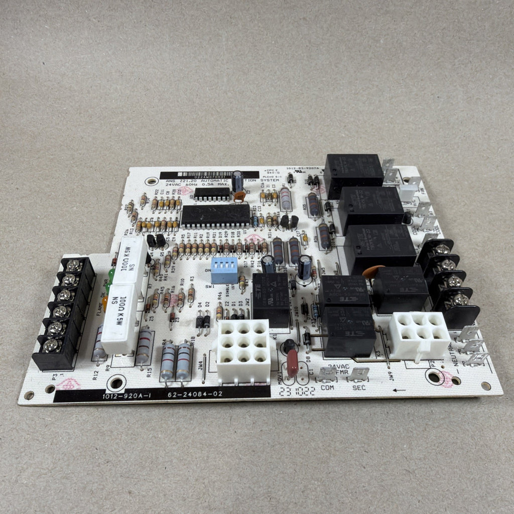 🔥 Rheem 62-24084-02 Integrated Furnace Control 1012-920A-1 1012-83-9207A (T24)