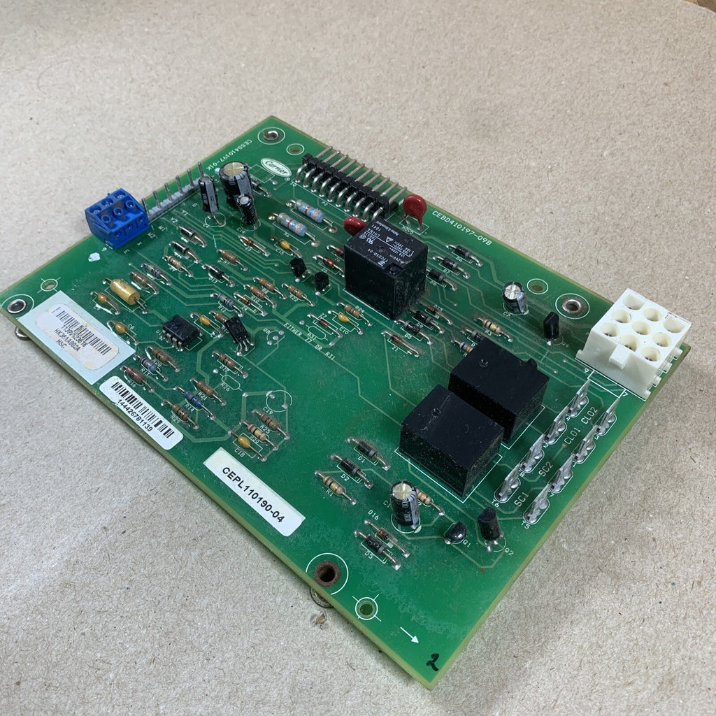 CARRIER BRYANT PAYNE CEPL110190-04 CEBD410197-09B CIRCUIT CONTROL BOARD (H10)