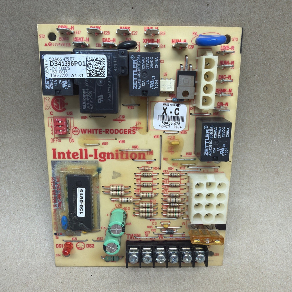 🔥 White Rodgers D341396P01 Furnace Control Circuit Board 50A65-475-07