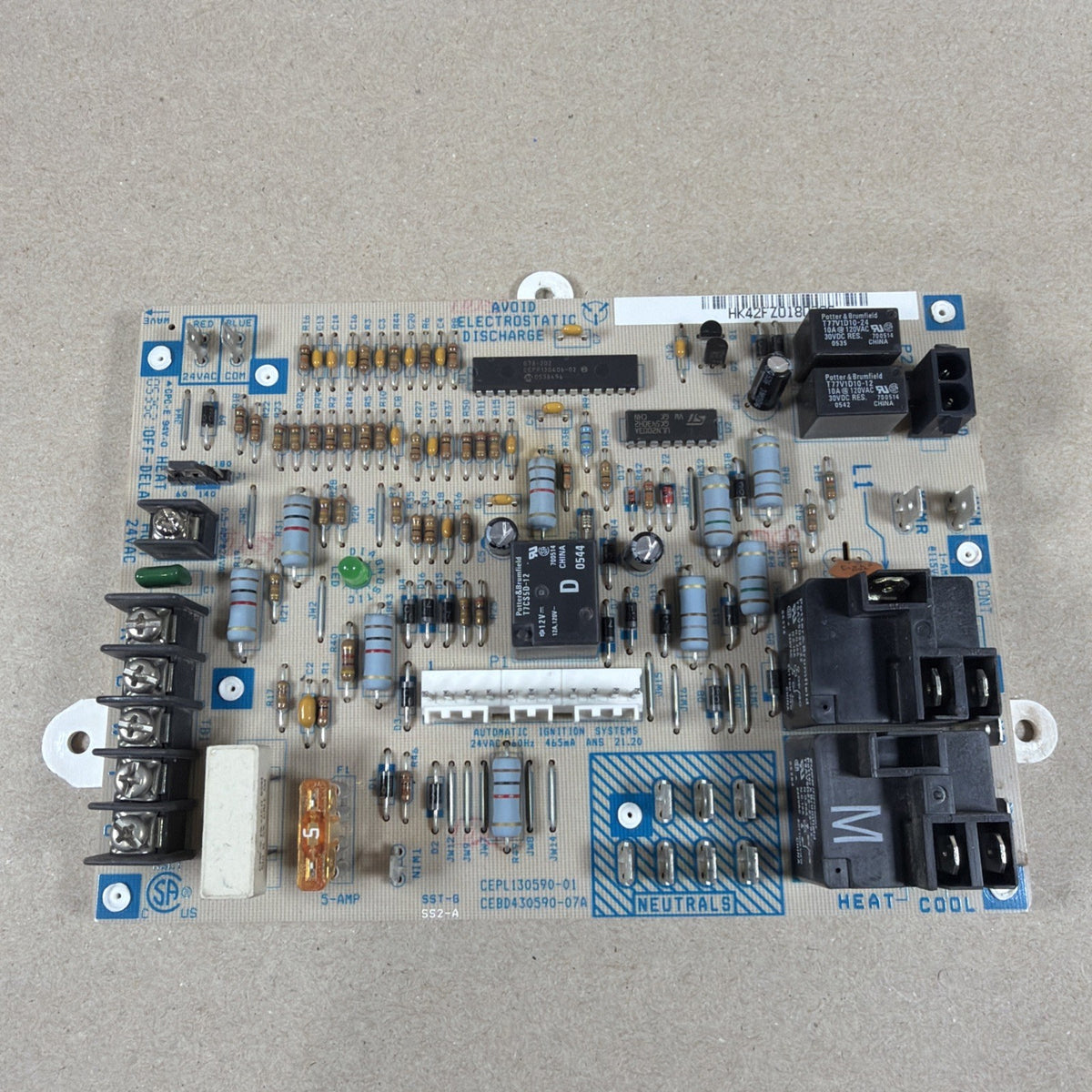 TESTED🔥 Carrier Briant Control Board HK42FZO184705  CEBD430590-07A
