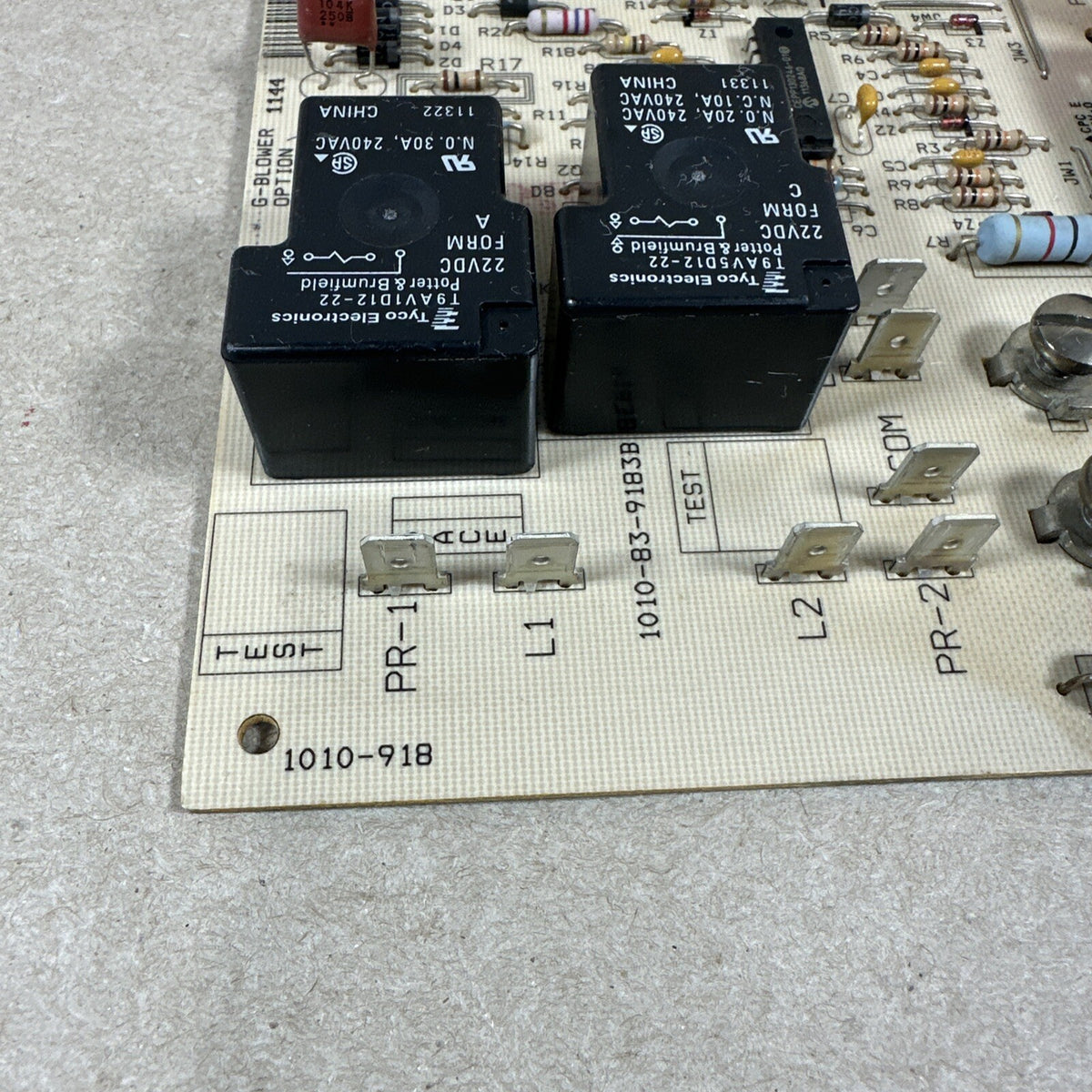 TESTED🔥. HH84AA020 1010-83-9183B.  1010-918  Carrier Bryant furnace Control
