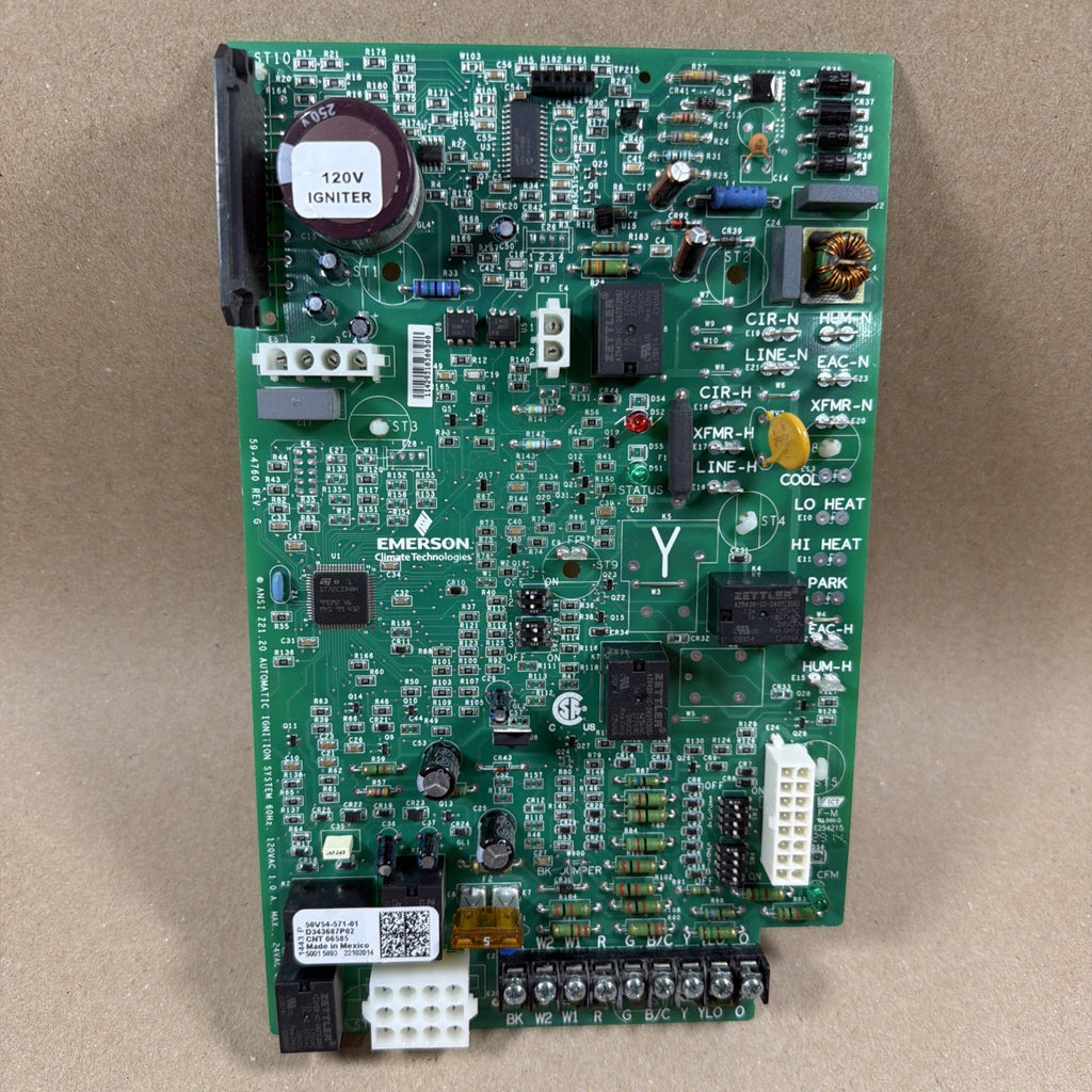TESTED🔥 TRANE 50V54-571-02  D343687P03 Furnace Control Circuit Board