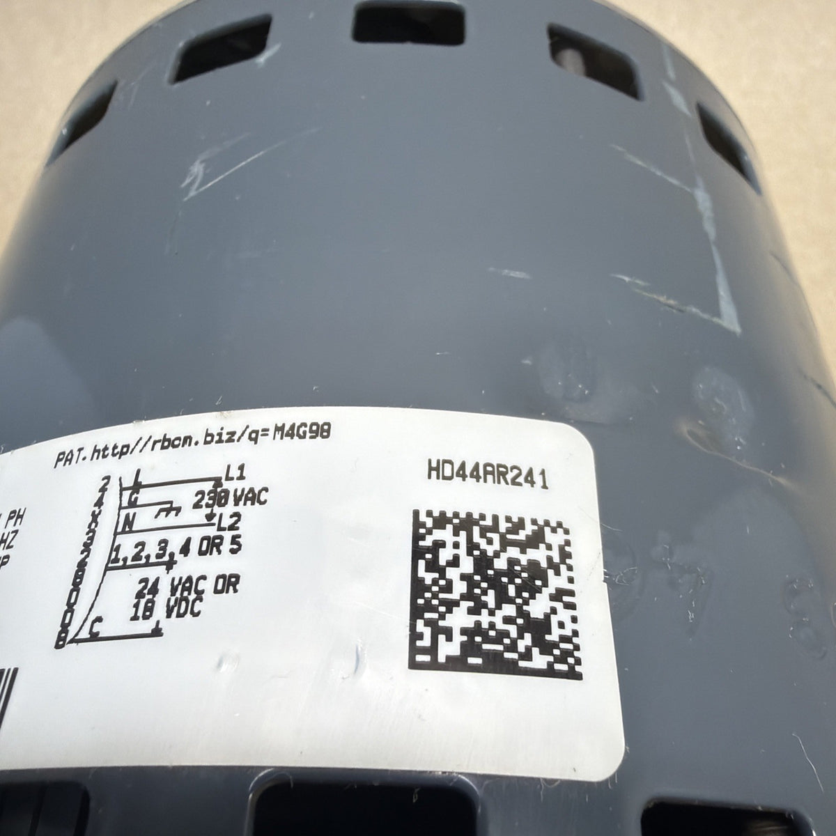 TESTED🔥 GE Genteq ECM 1/2 HP Blower Motor 5SME39HXL184 230V  FM19 HD44AR242