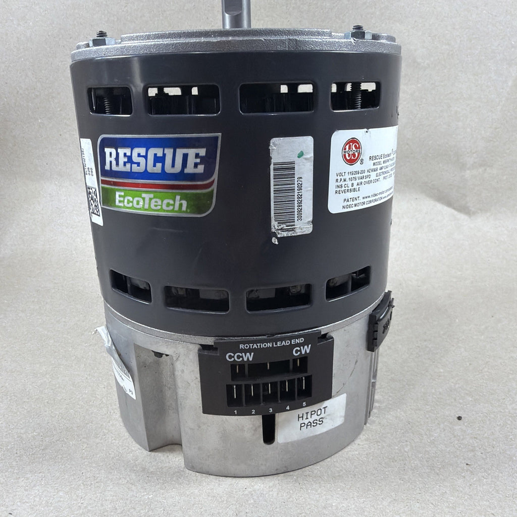 🔥🔥. US Motors RESCUE EcoTech M55PWTYN-0078 ECM Blower Motor 1HP 5552ET (M22)