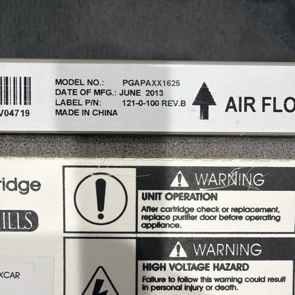 Furnace Air Purifier Filter EAC Bryant Carrier AGAPXCAR1625-A02 PGAPAXX1625