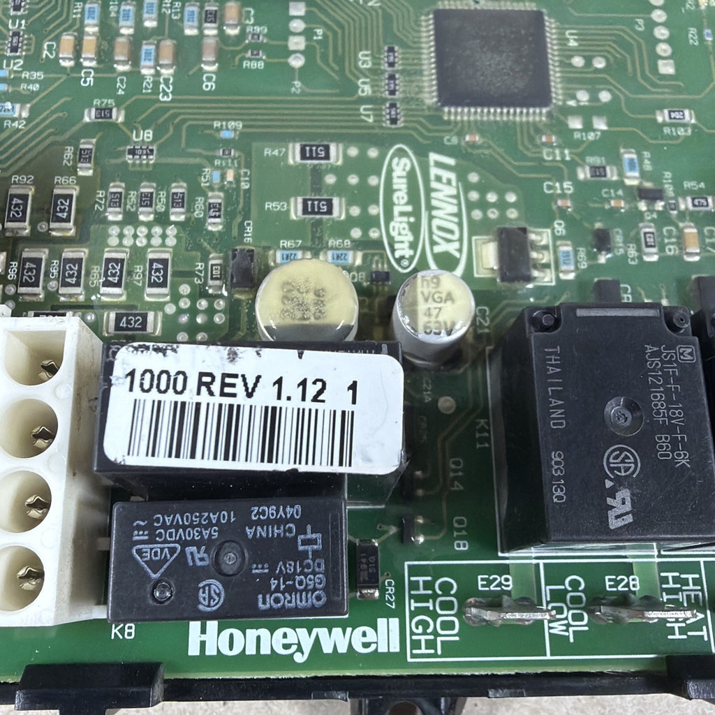 LENNOX 100869-02 Furnace Control Circuit Board Honeywell S9220E1000 SureLight