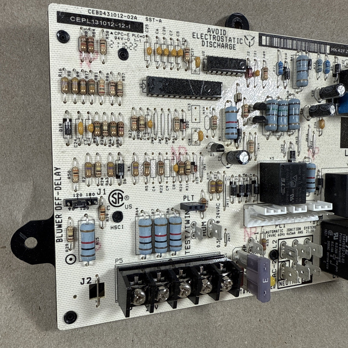 TESTED✅  Furnace Control Board HK42FZ034 CEBD431012-02A  CEPL131012-12-I