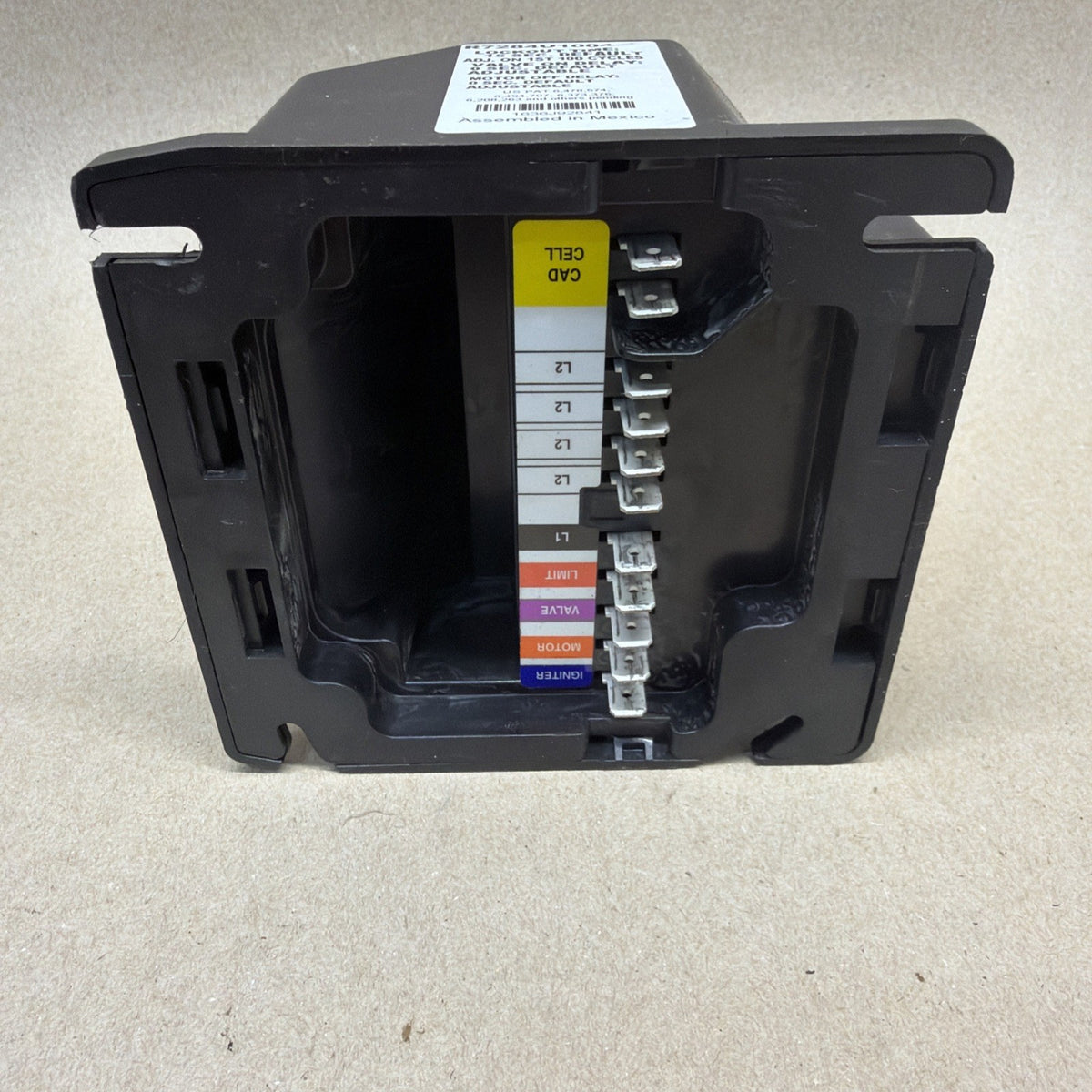 TESTED✅ Honeywell R7284U1004 Oil Primary Control Junction Box - Black