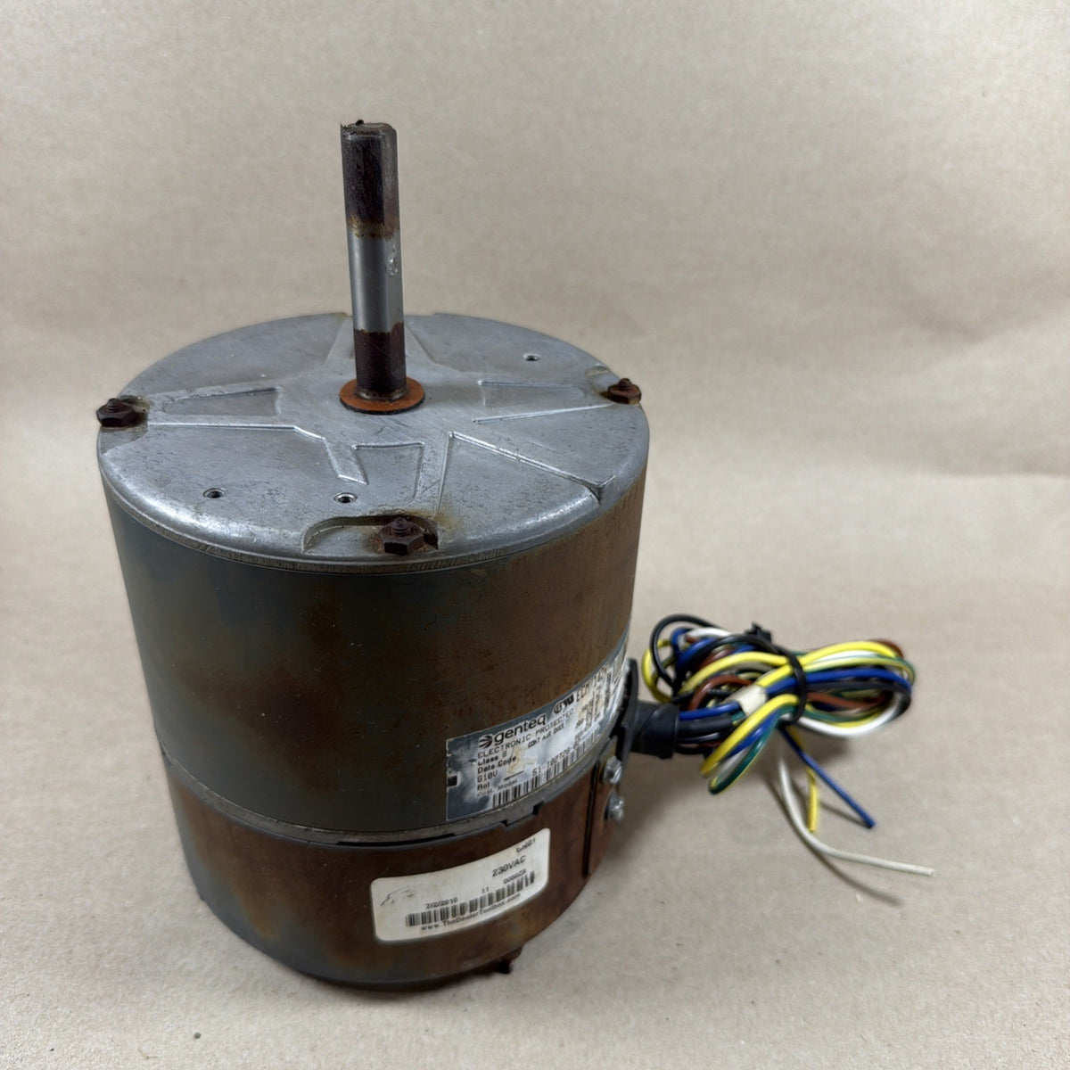 TESTED 🔥 GENTEQ ECM 142R  GN01 230V Blower Motor  5SME39HLHE013 Module