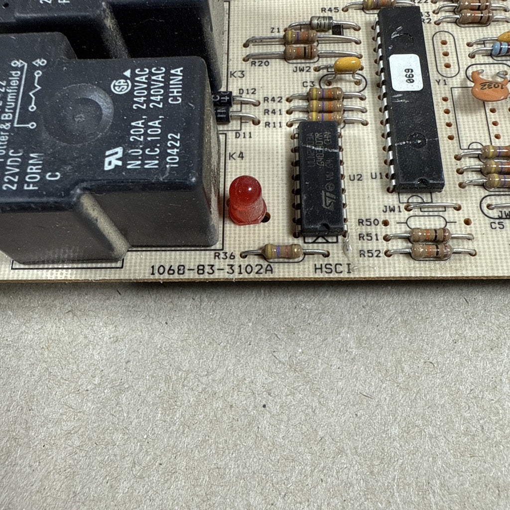 🔥 Rheem Ruud 1068-310 Control Circuit Board 62-23599-03 1068-83-3102A (B432)